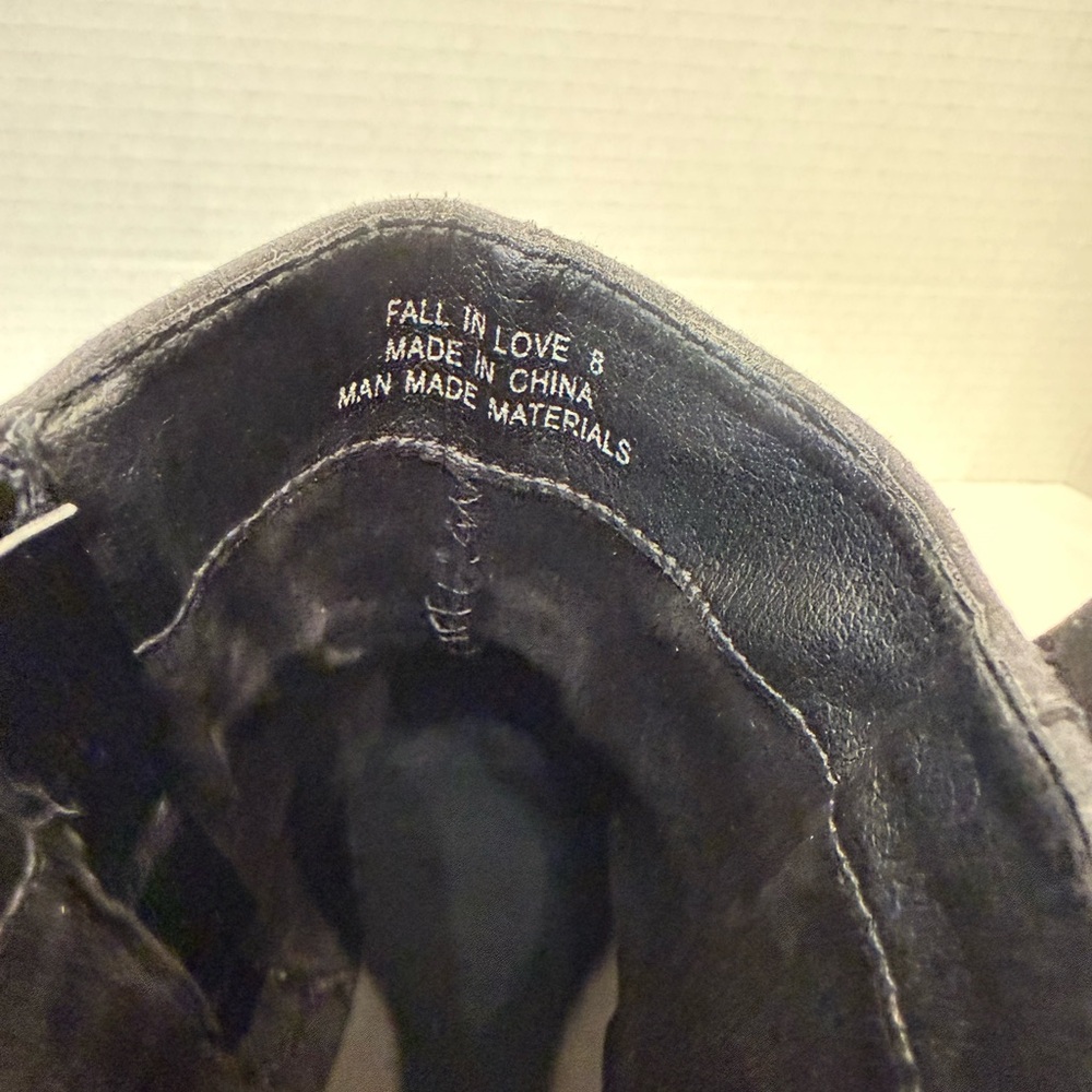 Corky’s Brand*Gothic* Western*Black Booties - Picture 7 of 8